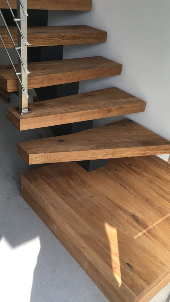 Massiv-holztreppen